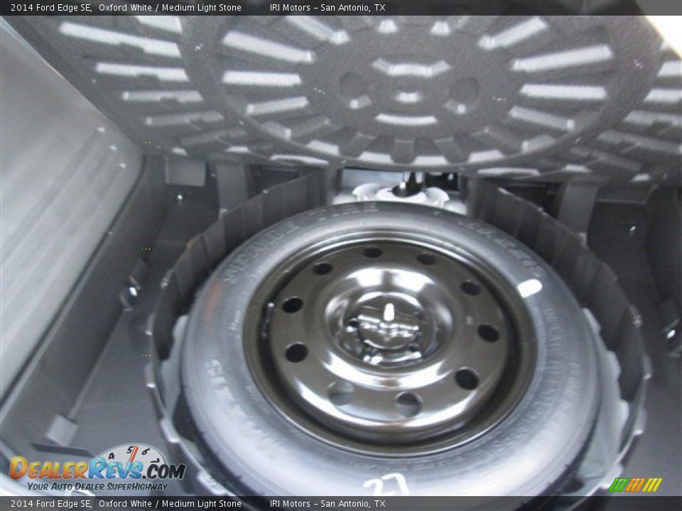 2014 Ford Edge SE Oxford White / Medium Light Stone Photo #6