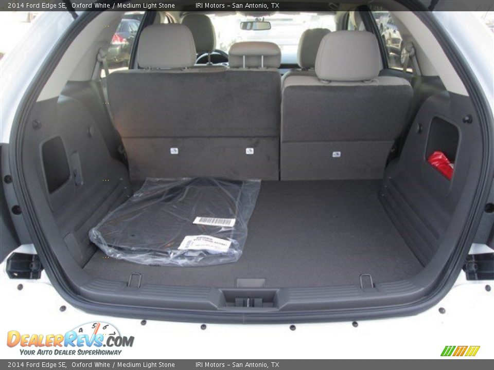 2014 Ford Edge SE Oxford White / Medium Light Stone Photo #7
