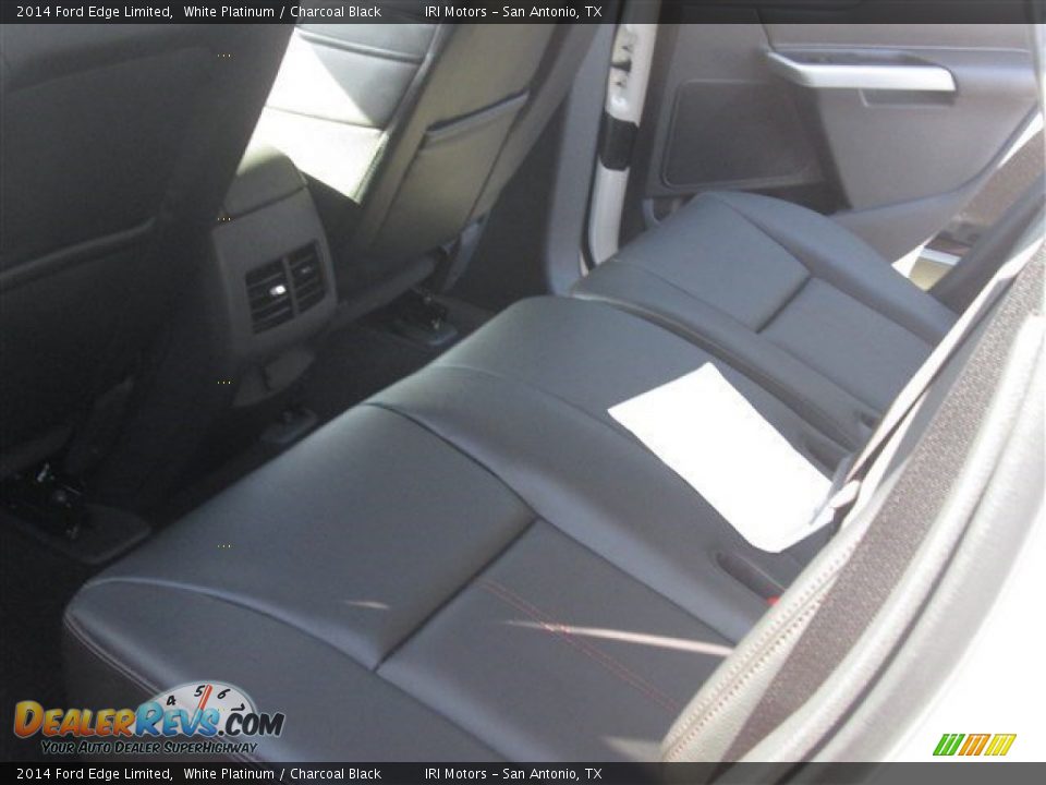 2014 Ford Edge Limited White Platinum / Charcoal Black Photo #5
