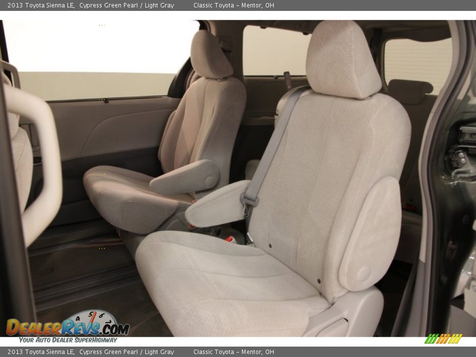 Rear Seat of 2013 Toyota Sienna LE Photo #17