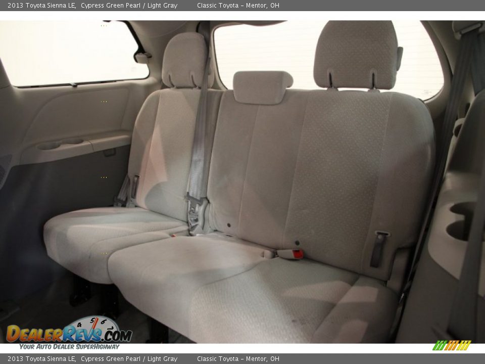Rear Seat of 2013 Toyota Sienna LE Photo #18