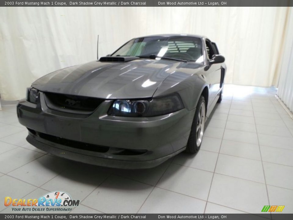 2003 Ford Mustang Mach 1 Coupe Dark Shadow Grey Metallic / Dark Charcoal Photo #3