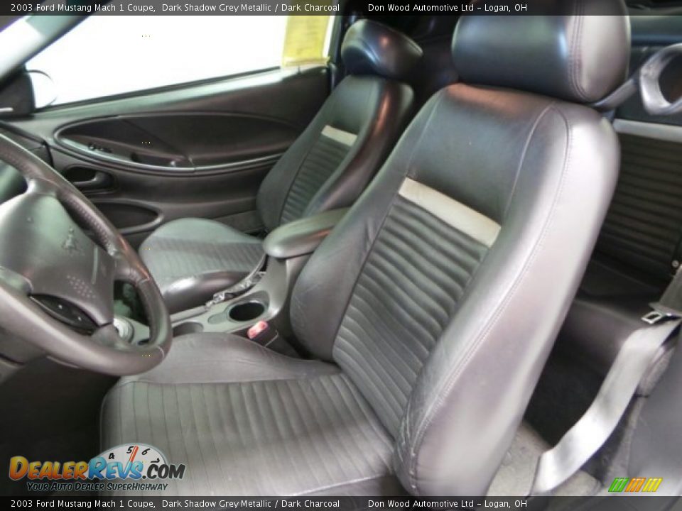 2003 Ford Mustang Mach 1 Coupe Dark Shadow Grey Metallic / Dark Charcoal Photo #9