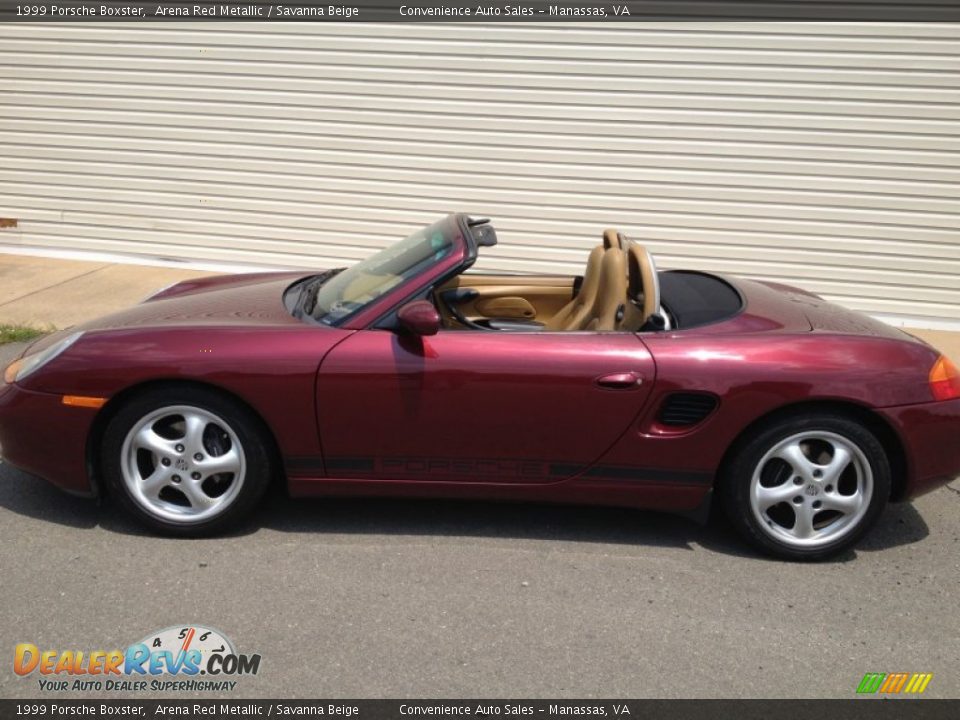 Arena Red Metallic 1999 Porsche Boxster  Photo #2