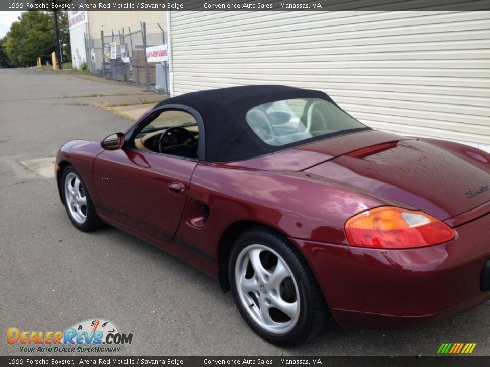 1999 Porsche Boxster Arena Red Metallic / Savanna Beige Photo #8