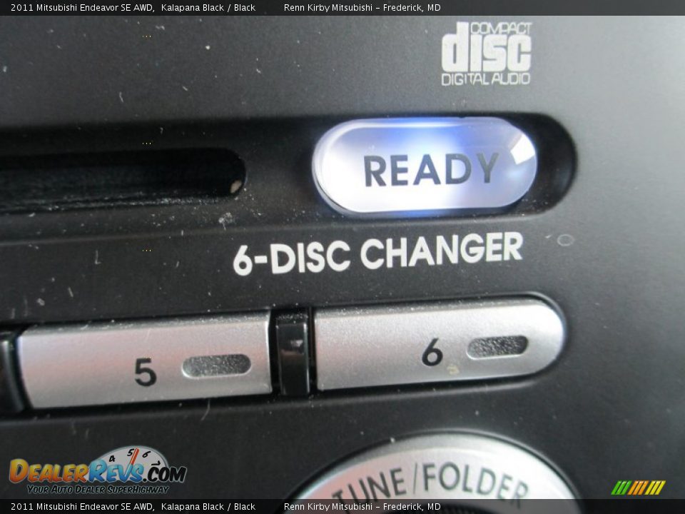 2011 Mitsubishi Endeavor SE AWD Kalapana Black / Black Photo #27
