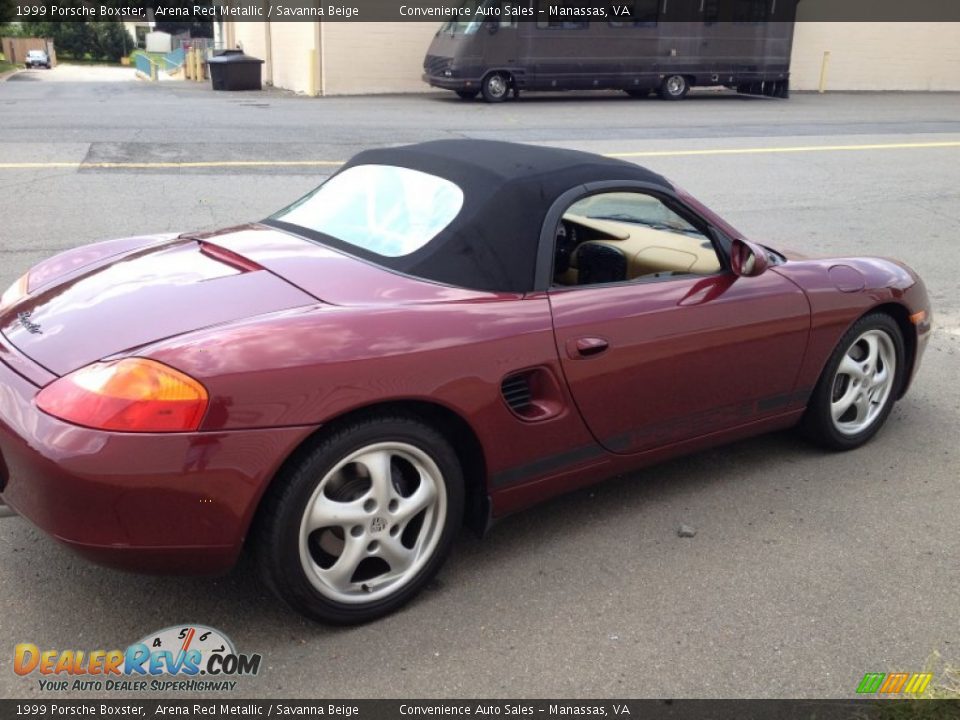 1999 Porsche Boxster Arena Red Metallic / Savanna Beige Photo #10