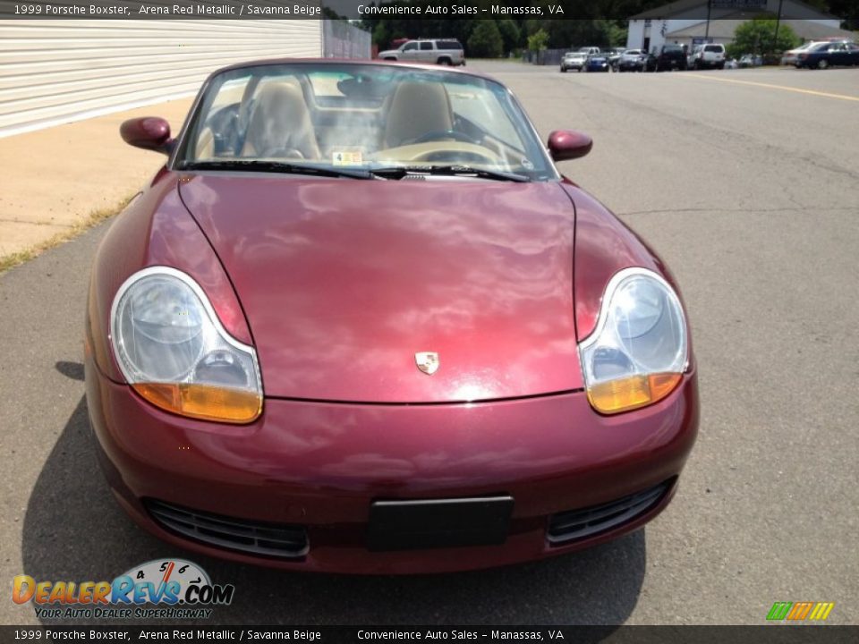 1999 Porsche Boxster Arena Red Metallic / Savanna Beige Photo #15