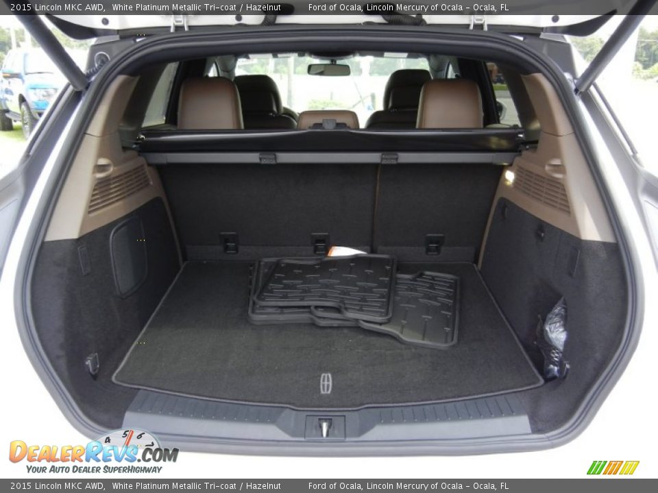 2015 Lincoln MKC AWD White Platinum Metallic Tri-coat / Hazelnut Photo #5