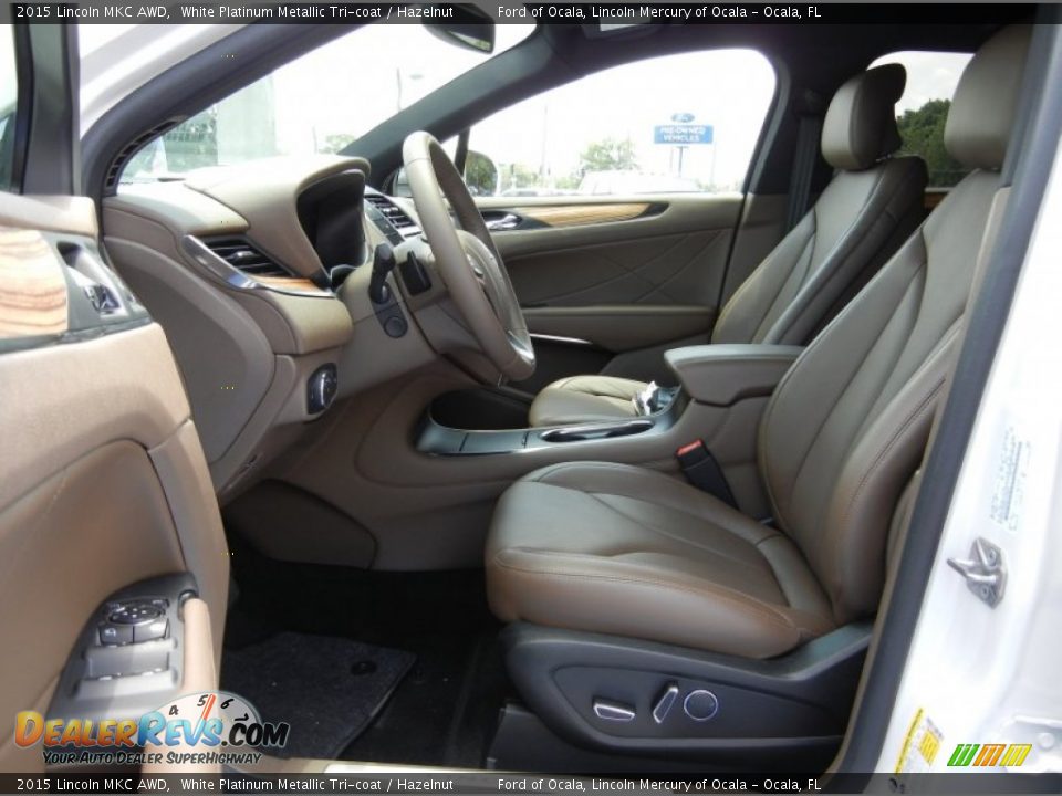 Front Seat of 2015 Lincoln MKC AWD Photo #6