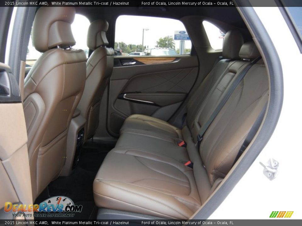 Rear Seat of 2015 Lincoln MKC AWD Photo #7
