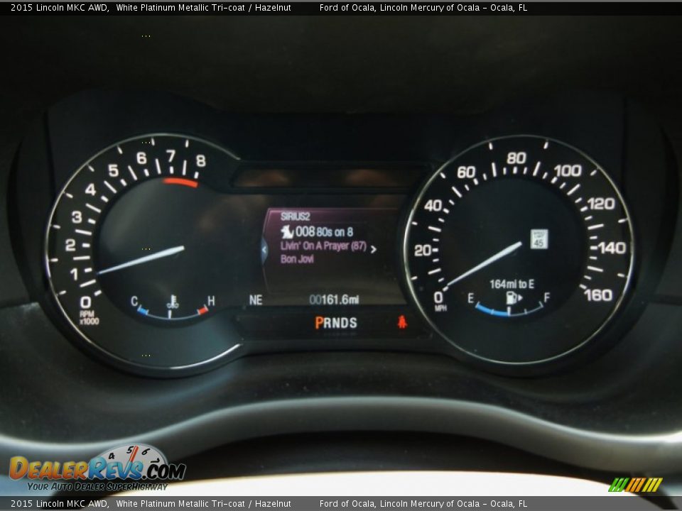 2015 Lincoln MKC AWD Gauges Photo #10