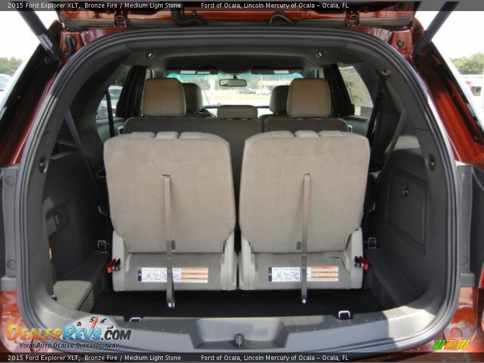 2015 Ford Explorer XLT Bronze Fire / Medium Light Stone Photo #5