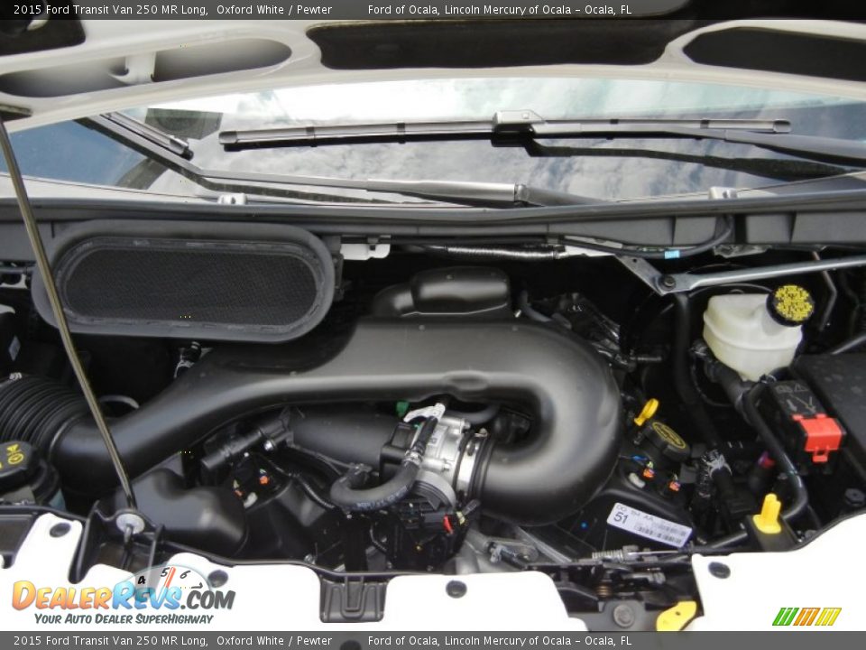 2015 Ford Transit Van 250 MR Long 3.7 Liter DOHC 24-Valve Ti-VCT Flex-Fuel V6 Engine Photo #10
