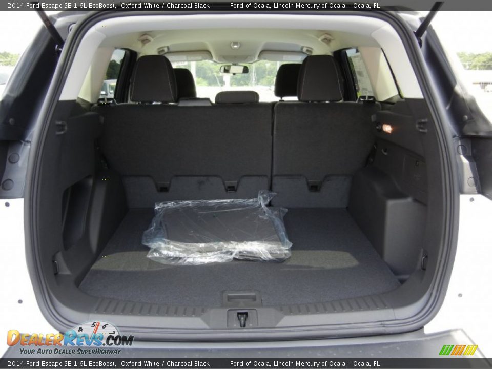 2014 Ford Escape SE 1.6L EcoBoost Oxford White / Charcoal Black Photo #5