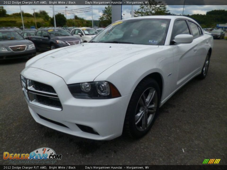 2012 Dodge Charger R/T AWD Bright White / Black Photo #3