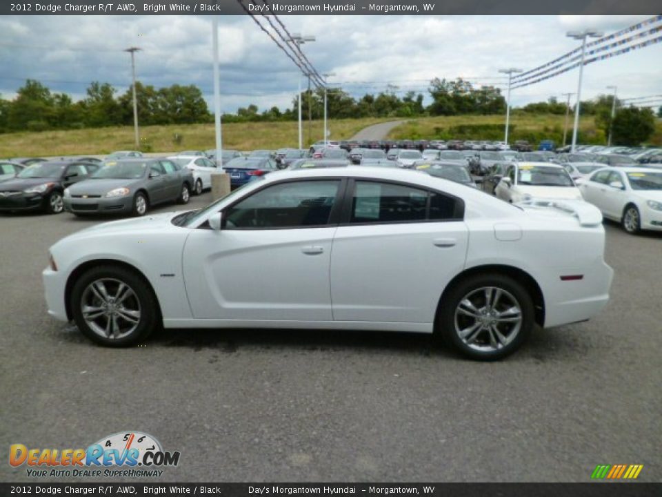 2012 Dodge Charger R/T AWD Bright White / Black Photo #4