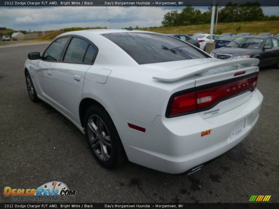 2012 Dodge Charger R/T AWD Bright White / Black Photo #5