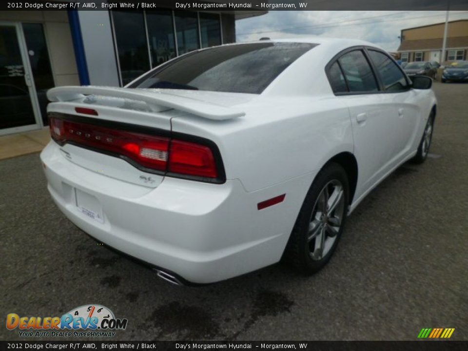 2012 Dodge Charger R/T AWD Bright White / Black Photo #7