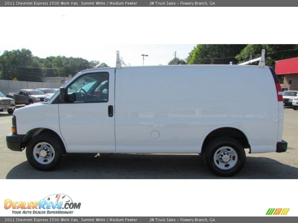 2011 Chevrolet Express 2500 Work Van Summit White / Medium Pewter Photo #3