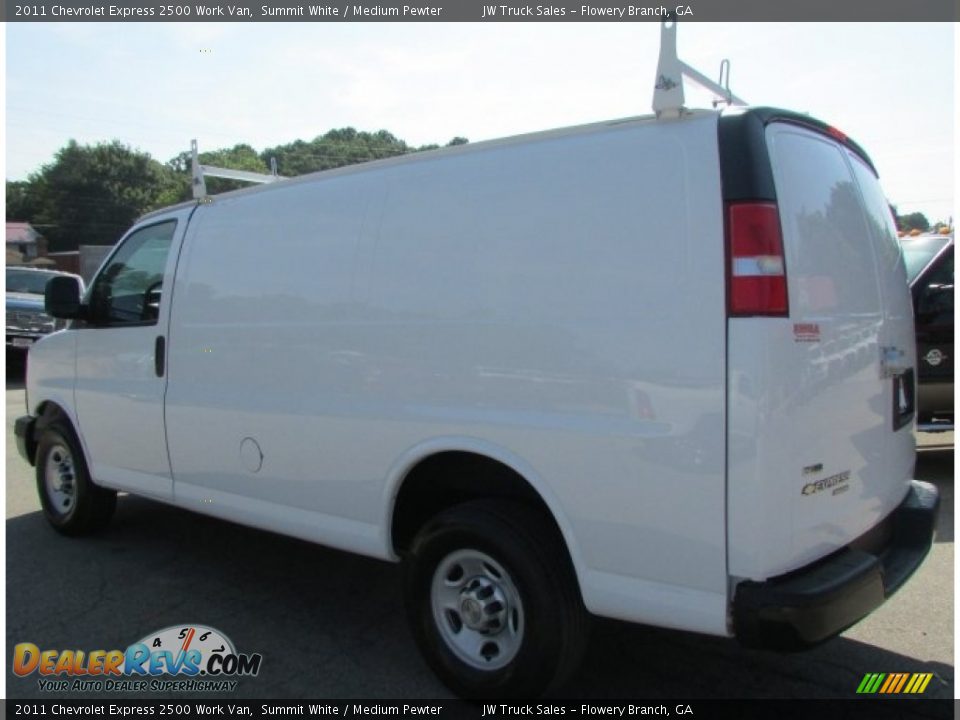 2011 Chevrolet Express 2500 Work Van Summit White / Medium Pewter Photo #4