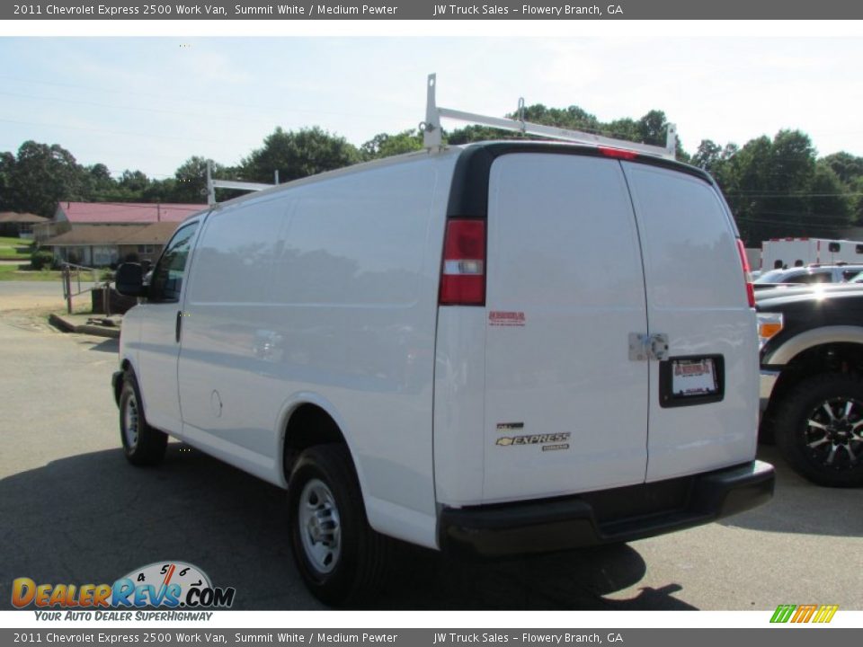 2011 Chevrolet Express 2500 Work Van Summit White / Medium Pewter Photo #5