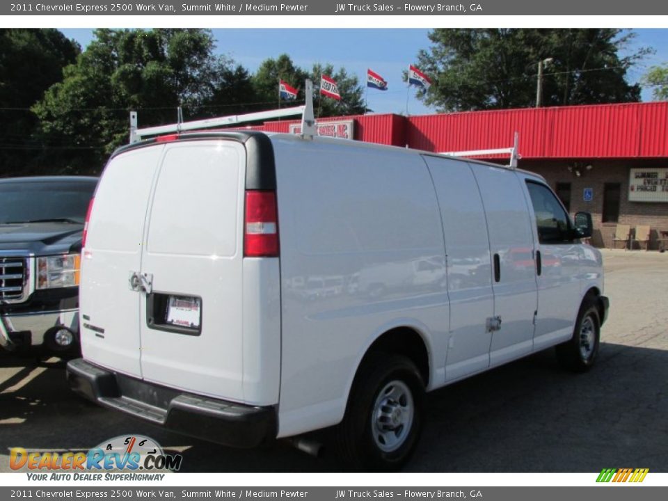 2011 Chevrolet Express 2500 Work Van Summit White / Medium Pewter Photo #9
