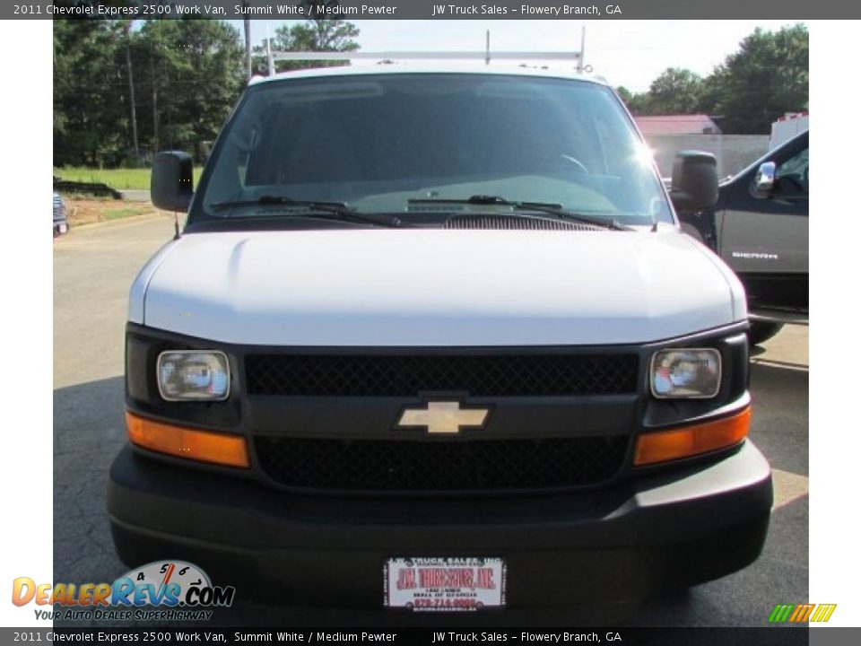 2011 Chevrolet Express 2500 Work Van Summit White / Medium Pewter Photo #10
