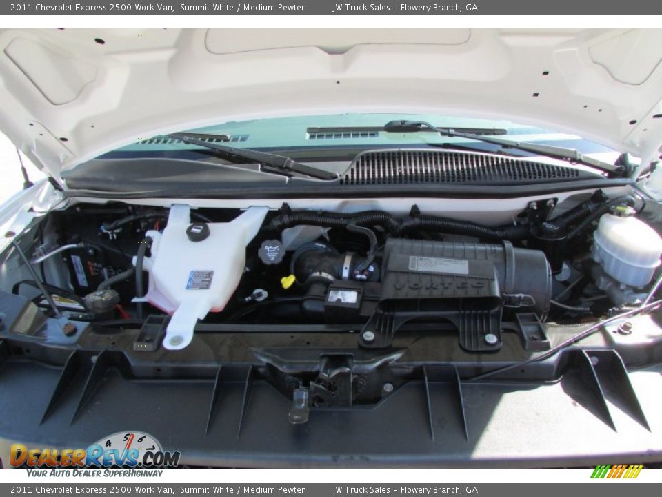 2011 Chevrolet Express 2500 Work Van Summit White / Medium Pewter Photo #12