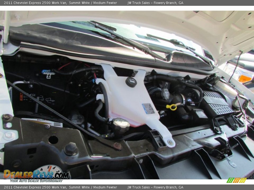 2011 Chevrolet Express 2500 Work Van Summit White / Medium Pewter Photo #13