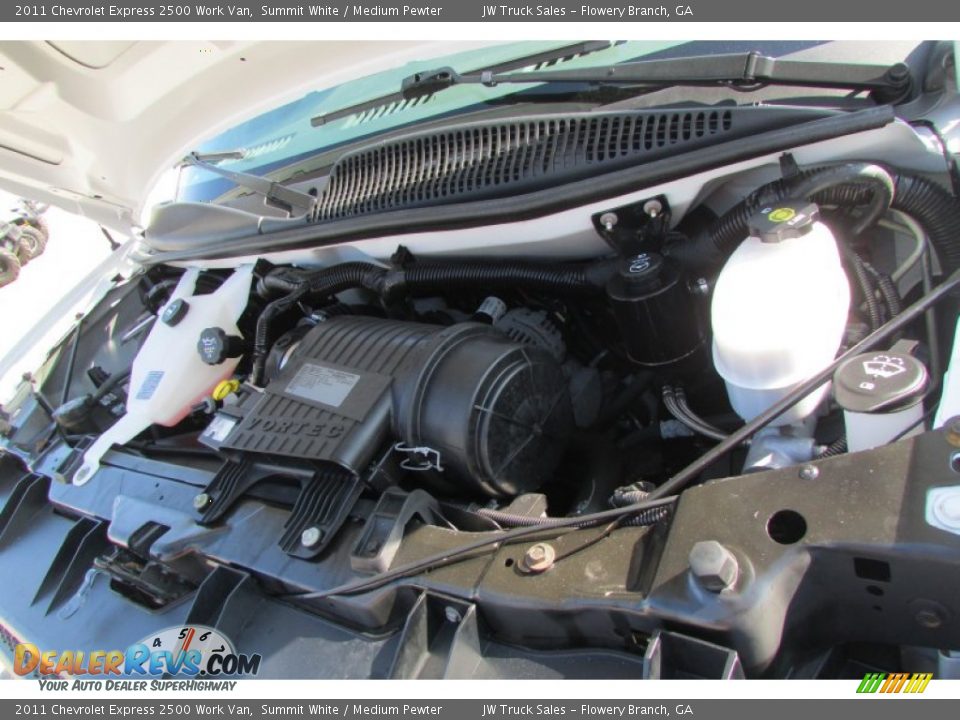 2011 Chevrolet Express 2500 Work Van Summit White / Medium Pewter Photo #14