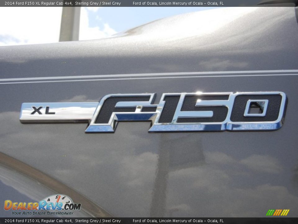 2014 Ford F150 XL Regular Cab 4x4 Sterling Grey / Steel Grey Photo #5