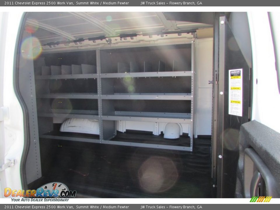 2011 Chevrolet Express 2500 Work Van Summit White / Medium Pewter Photo #21
