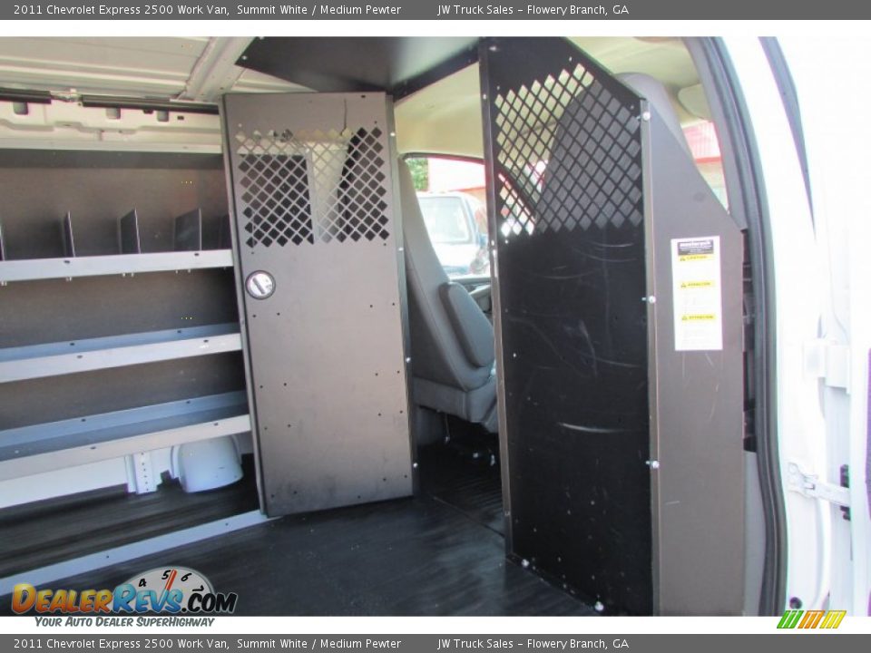 2011 Chevrolet Express 2500 Work Van Summit White / Medium Pewter Photo #24