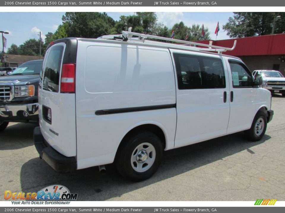 2006 Chevrolet Express 1500 Cargo Van Summit White / Medium Dark Pewter Photo #6