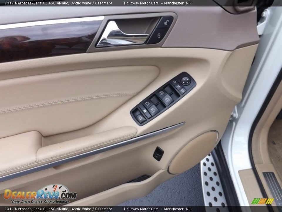 2012 Mercedes-Benz GL 450 4Matic Arctic White / Cashmere Photo #18
