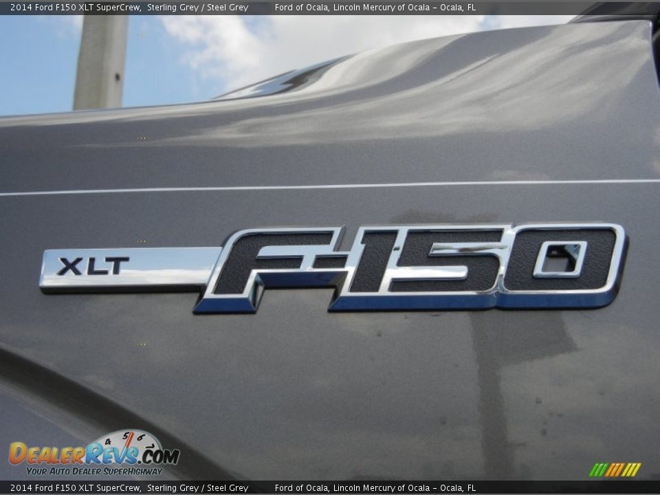 2014 Ford F150 XLT SuperCrew Sterling Grey / Steel Grey Photo #5