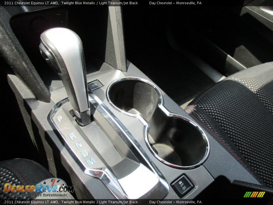 2011 Chevrolet Equinox LT AWD Twilight Blue Metallic / Light Titanium/Jet Black Photo #15