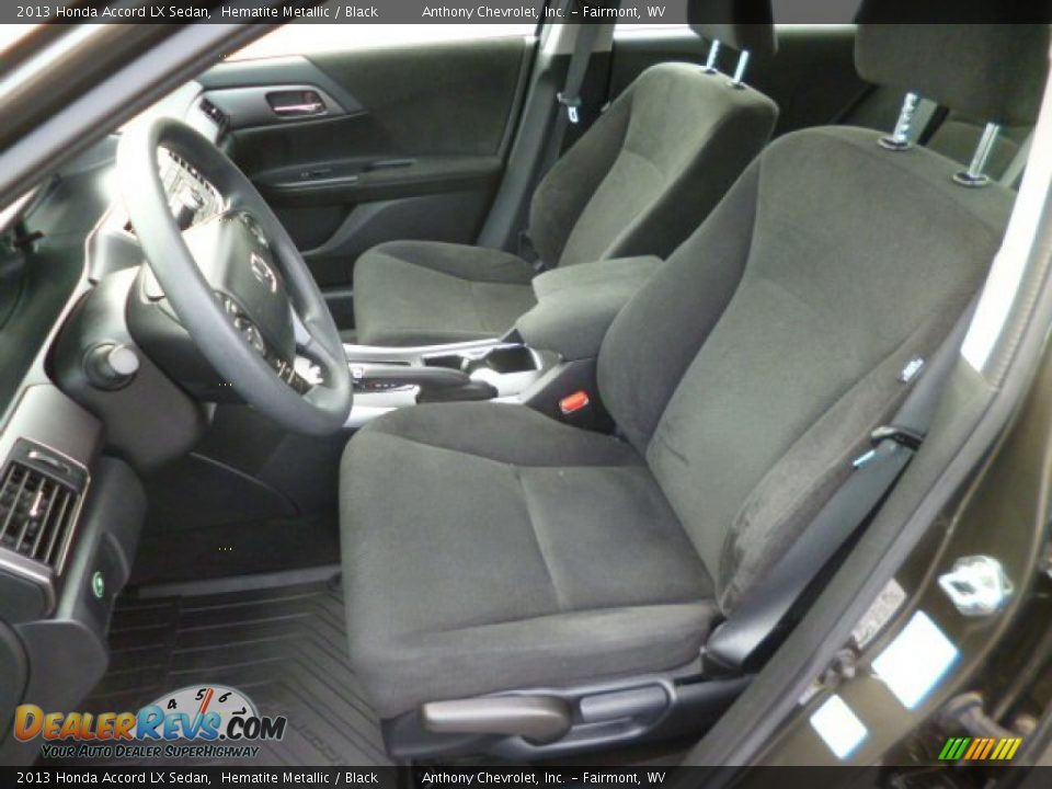 2013 Honda Accord LX Sedan Hematite Metallic / Black Photo #15