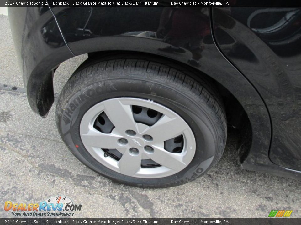 2014 Chevrolet Sonic LS Hatchback Black Granite Metallic / Jet Black/Dark Titanium Photo #3
