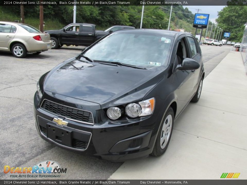 2014 Chevrolet Sonic LS Hatchback Black Granite Metallic / Jet Black/Dark Titanium Photo #6
