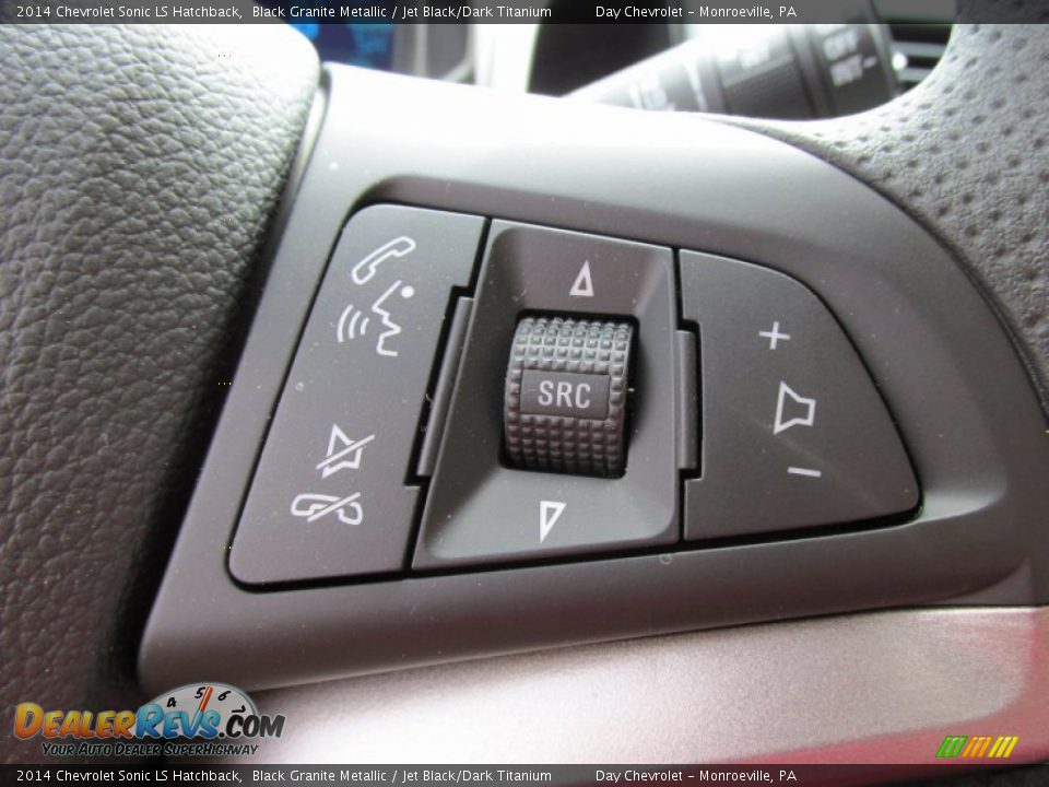 2014 Chevrolet Sonic LS Hatchback Black Granite Metallic / Jet Black/Dark Titanium Photo #17
