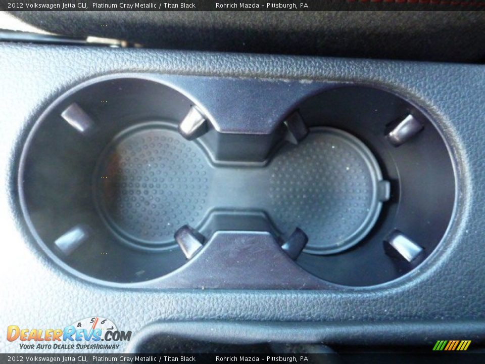2012 Volkswagen Jetta GLI Platinum Gray Metallic / Titan Black Photo #21