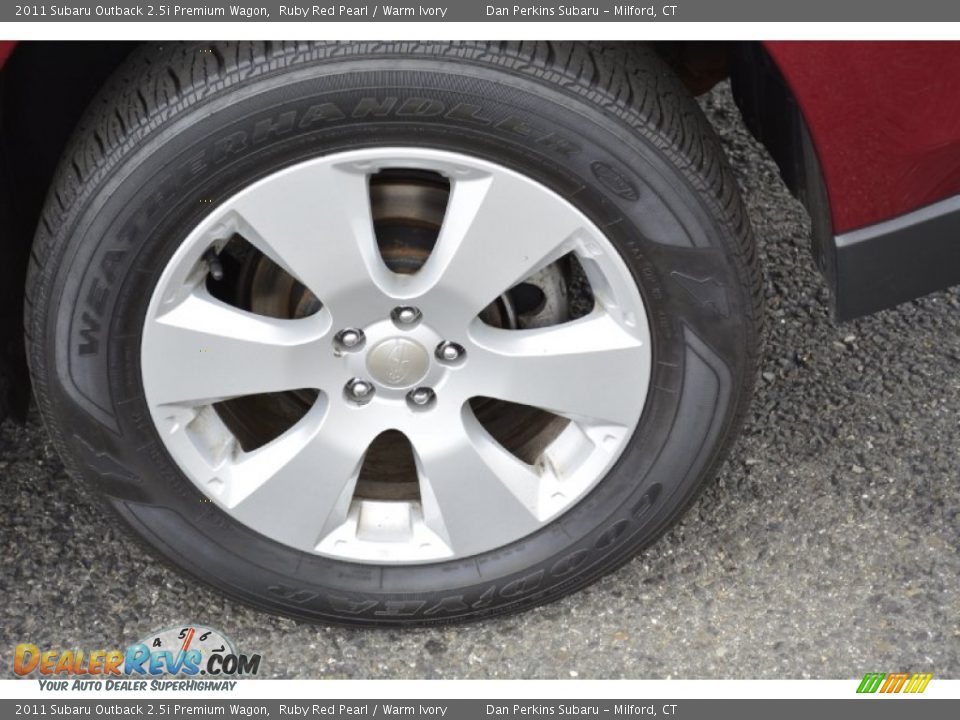 2011 Subaru Outback 2.5i Premium Wagon Wheel Photo #23