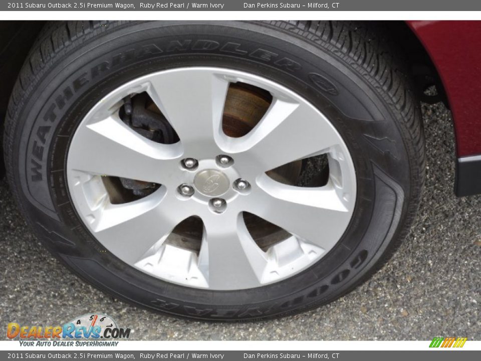 2011 Subaru Outback 2.5i Premium Wagon Wheel Photo #24