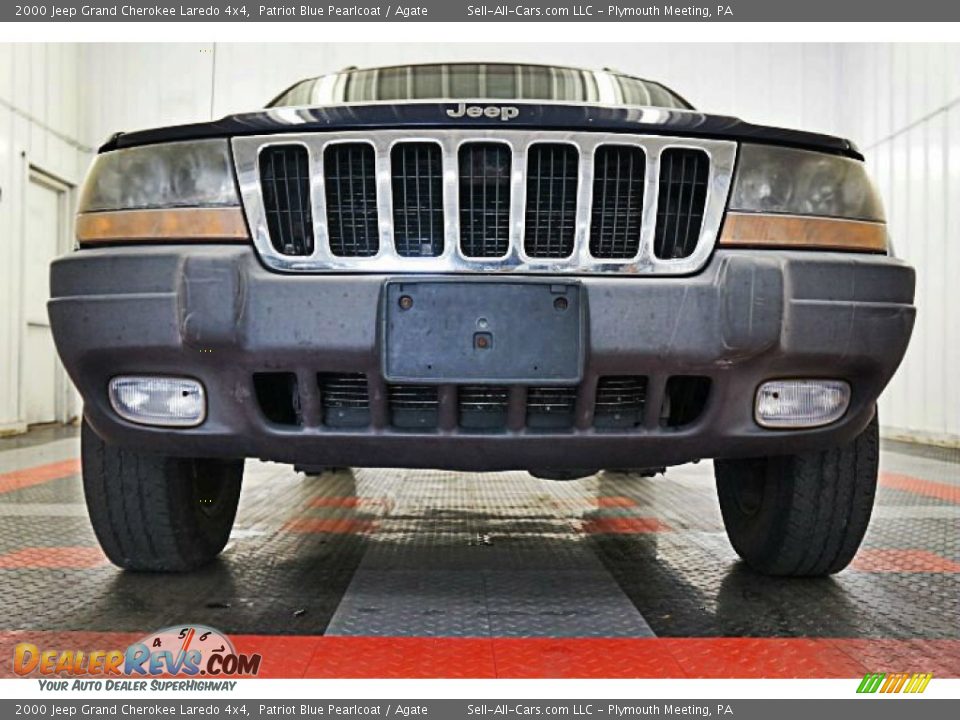 2000 Jeep Grand Cherokee Laredo 4x4 Patriot Blue Pearlcoat / Agate Photo #3