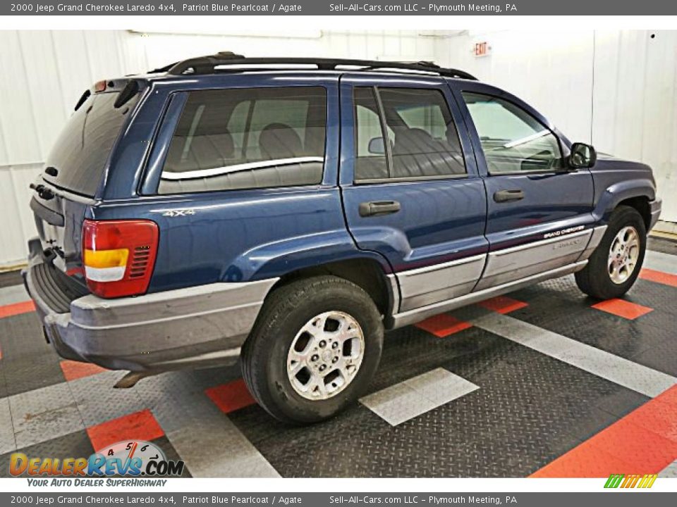 2000 Jeep Grand Cherokee Laredo 4x4 Patriot Blue Pearlcoat / Agate Photo #5
