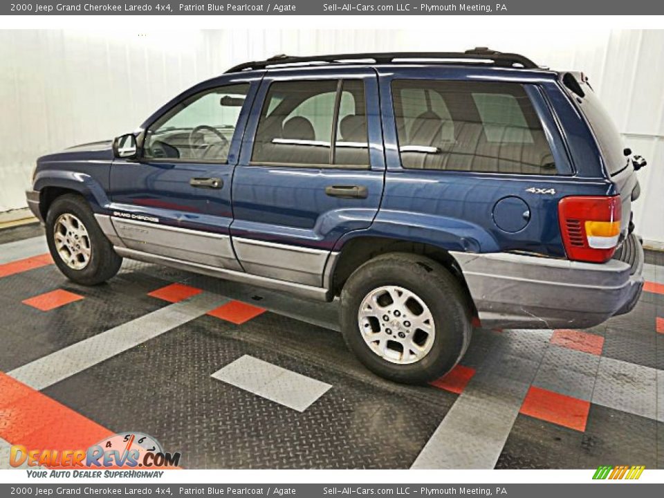 2000 Jeep Grand Cherokee Laredo 4x4 Patriot Blue Pearlcoat / Agate Photo #7