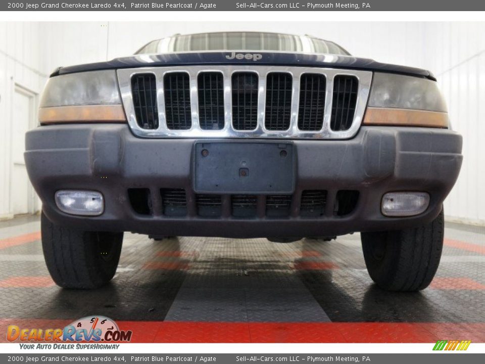 2000 Jeep Grand Cherokee Laredo 4x4 Patriot Blue Pearlcoat / Agate Photo #12