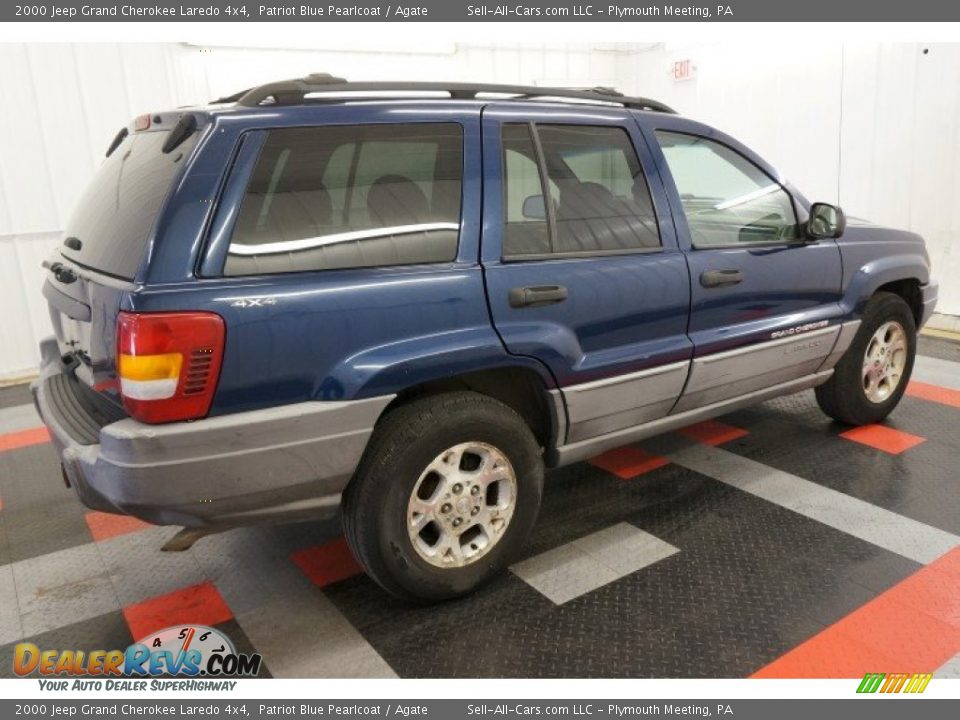 2000 Jeep Grand Cherokee Laredo 4x4 Patriot Blue Pearlcoat / Agate Photo #15